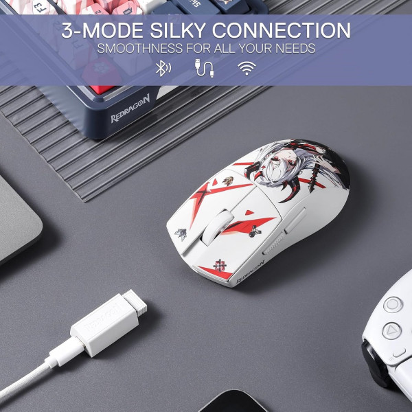 Redragon M916AK PRO 1K Wireless Souris Redragon, Ultra Pc Gamer Maroc