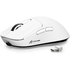 ATTACK SHARK X3 White Souris ATTACK SHARK, Ultra Pc Gamer Maroc