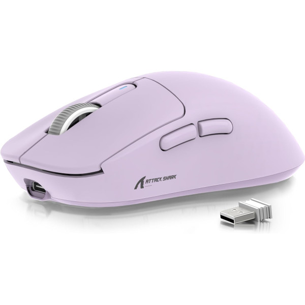 ATTACK SHARK X3 (Lavender) Souris ATTACK SHARK, Ultra Pc Gamer Maroc