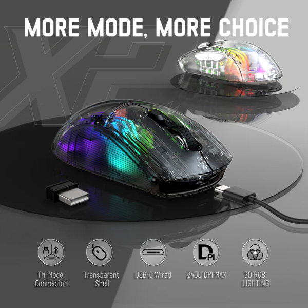 ATTACK SHARK X2 Black Souris ATTACK SHARK, Ultra Pc Gamer Maroc