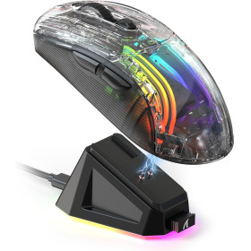 ATTACK SHARK X2Pro Black Souris ATTACK SHARK, Ultra Pc Gamer Maroc
