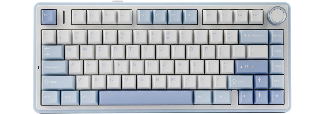 AULA F75 Sea Salt Blue (Graywood V3 Switch)