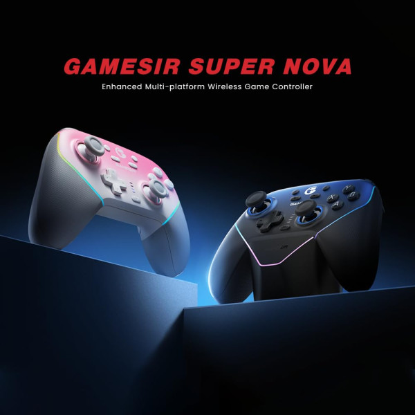 GameSir Super Nova Wireless Controller (Whipped Pink) Périphériques de jeu GameSir, Ultra Pc Gamer Maroc