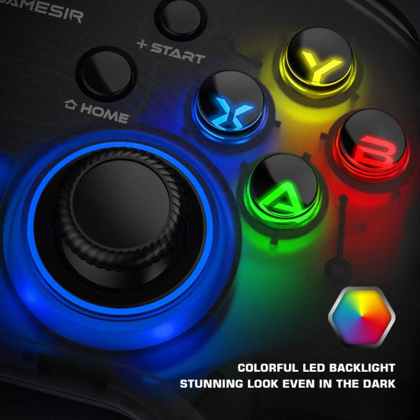 GameSir T4 Pro Wireless Controller (Black) Périphériques de jeu GameSir, Ultra Pc Gamer Maroc