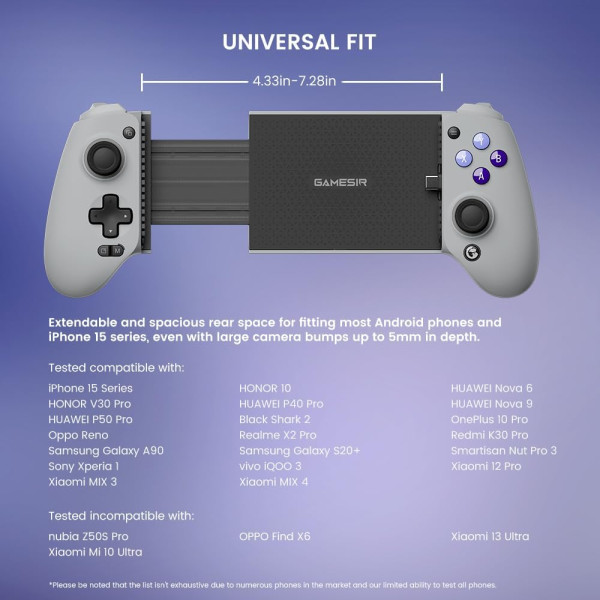 GameSir G8 Galileo Type-C Mobile Gaming Controller Périphériques de jeu GameSir, Ultra Pc Gamer Maroc