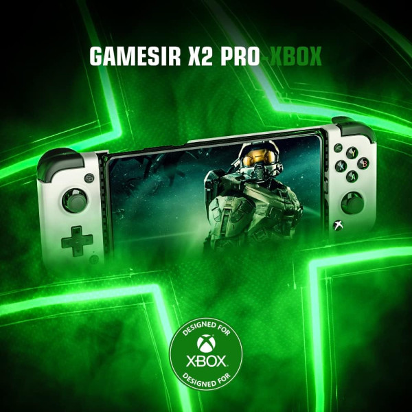 GameSir X2 Pro Type-C Mobile Gaming Controller (White) Périphériques de jeu GameSir, Ultra Pc Gamer Maroc