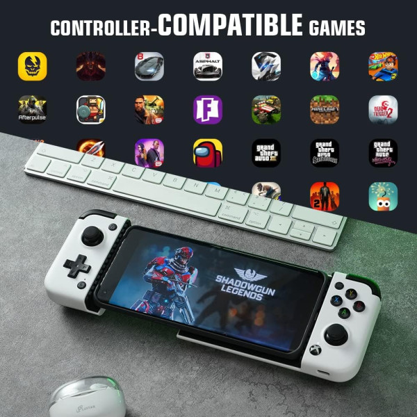 GameSir X2 Pro Type-C Mobile Gaming Controller (White) Périphériques de jeu GameSir, Ultra Pc Gamer Maroc