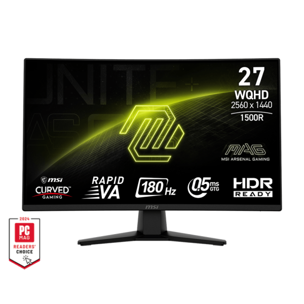MSI MAG 274CQF 27" Fast VA 180Hz 2K Moniteurs MSI, Ultra Pc Gamer Maroc
