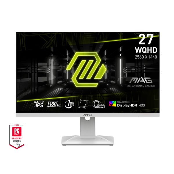 MSI MAG 274QRFW 27" Fast IPS 180Hz 2K Moniteurs MSI, Ultra Pc Gamer Maroc
