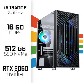 PC Gamer UltraPC Intel Core i5 13400F/512GB SSD/16GB/RTX3060 12GB PC Gamer Standard UltraPC, Ultra Pc Gamer Maroc