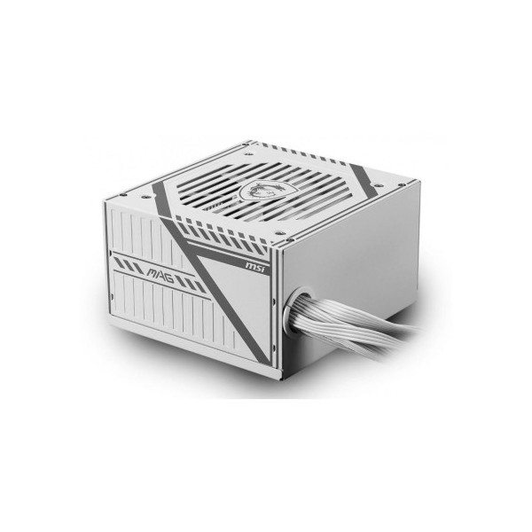 MSI MAG A650BNL 80PLUS Bronze 650W Blanc Alimentations PC MSI, Ultra Pc Gamer Maroc