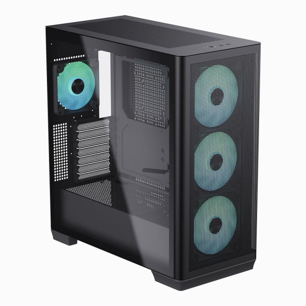 APNX Creator C1-R ARGB (Black) Les Moyennes Tours APNX, Ultra Pc Gamer Maroc