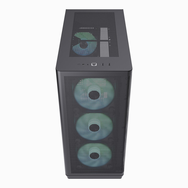 APNX Creator C1-R ARGB (Black) Les Moyennes Tours APNX, Ultra Pc Gamer Maroc