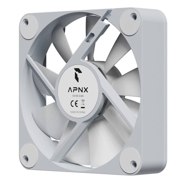 APNX FP1-R Performance Reverse Flow ARGB 120mm PWM Fan (White) Refroidissement APNX, Ultra Pc Gamer Maroc