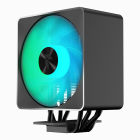 APNX AP1-V High Performance 5 Pipe CPU Air Cooler (Black) Refroidissement APNX, Ultra Pc Gamer Maroc