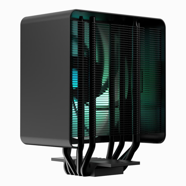APNX AP1-V High Performance 5 Pipe CPU Air Cooler (Black) Refroidissement APNX, Ultra Pc Gamer Maroc