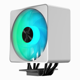 APNX AP1-V High Performance 5 Pipe CPU Air Cooler (White) Refroidissement APNX, Ultra Pc Gamer Maroc