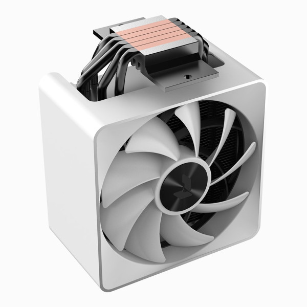 APNX AP1-V High Performance 5 Pipe CPU Air Cooler (White) Refroidissement APNX, Ultra Pc Gamer Maroc