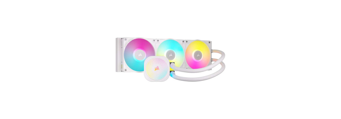 Corsair Titan 360 RX RGB (Blanc)