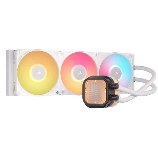 Corsair Titan 360 RX LCD RGB (Blanc) Refroidissement Corsair, Ultra Pc Gamer Maroc