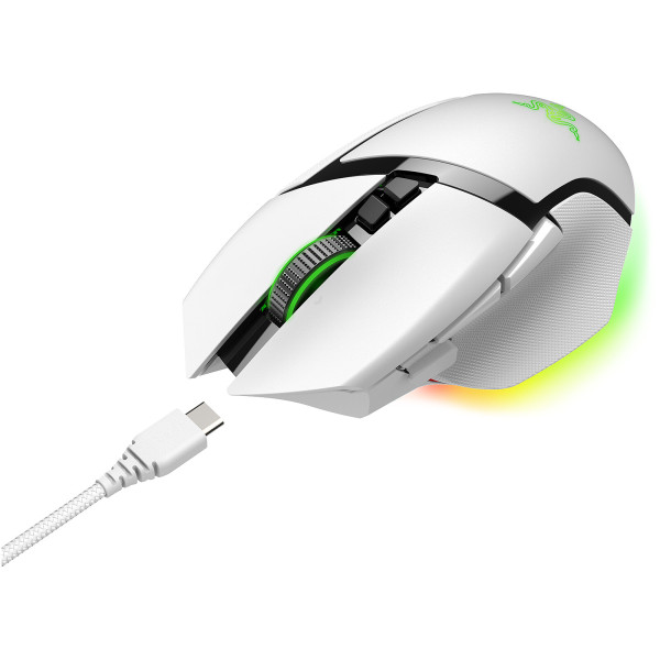 Razer Basilisk v3 Pro (Blanc) Souris Razer, Ultra Pc Gamer Maroc