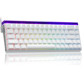 AULA Hero 68 HE Magnetic Switch (White ) Claviers AULA, Ultra Pc Gamer Maroc