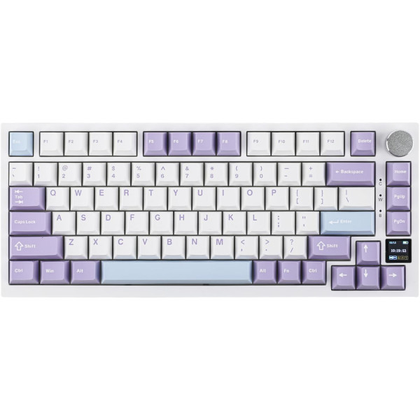 EPOMAKER Ajazz AK820 Pro Purple (Flying Fish Switch) Claviers EPOMAKER, Ultra Pc Gamer Maroc