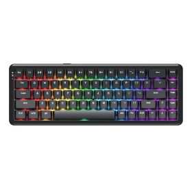 ajazz ak680 max wireless black 8+1k Claviers Ajazz, Ultra Pc Gamer Maroc
