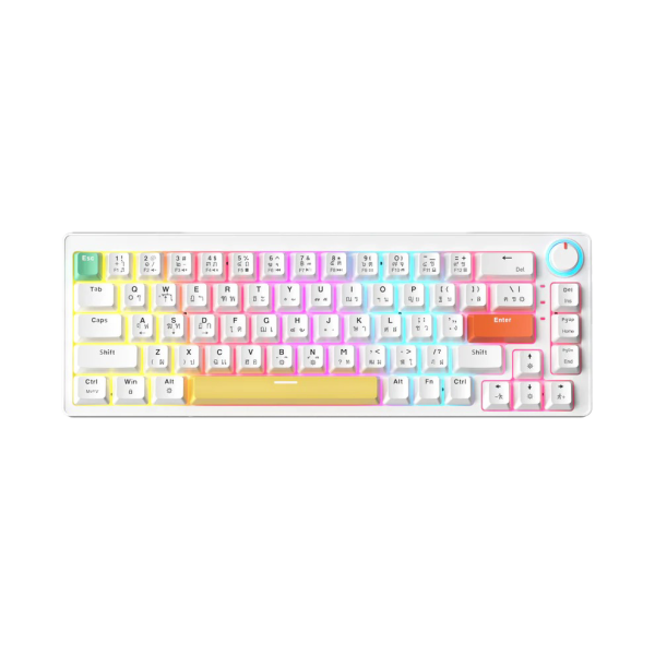 ZIFRIEND AG68 WHITE (RED Switch) Claviers ZIFRIEND, Ultra Pc Gamer Maroc