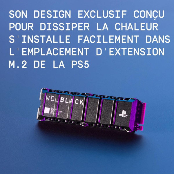 Western Digital SSD WD Black SN850P 4TB - Avec dissipateur thermique (Sans emballage) Disques SSD Western Digital, Ultra Pc G...