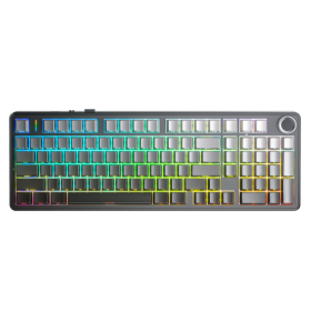 AULA F99 PRO Gradient Gray (Nimbus V3 Switch) Claviers AULA, Ultra Pc Gamer Maroc