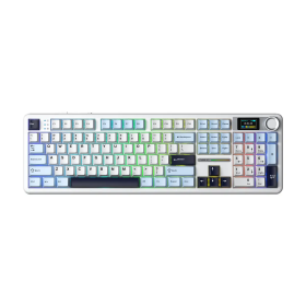 AULA F108 PRO Glacier Blue (Reaper Switch) Claviers AULA, Ultra Pc Gamer Maroc
