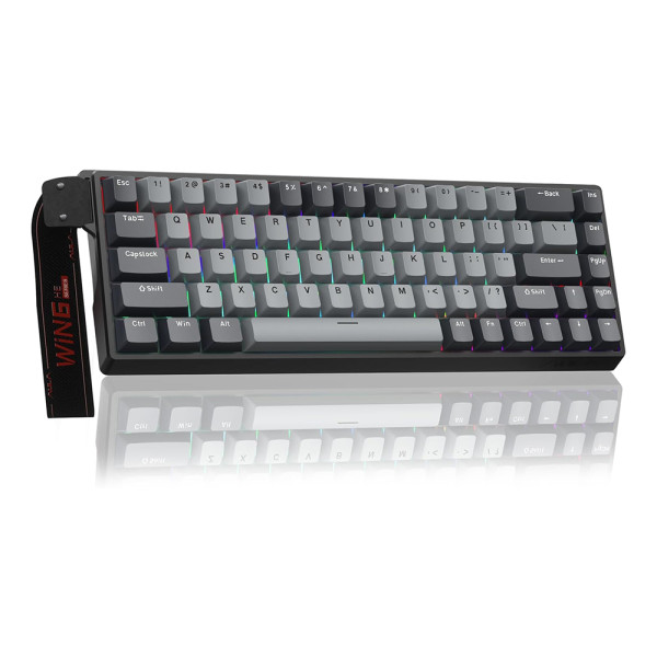 AULA WIN68 HE Black&Grey (Magnetic Switch) Claviers AULA, Ultra Pc Gamer Maroc