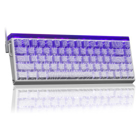 AULA Hero 68 HE Gradient Purple (Dragon King Magnetic Switch) Claviers AULA, Ultra Pc Gamer Maroc