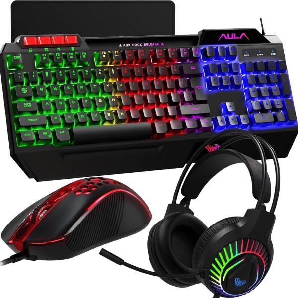 AULA T650 Combo 4in1 Périphériques AULA, Ultra Pc Gamer Maroc