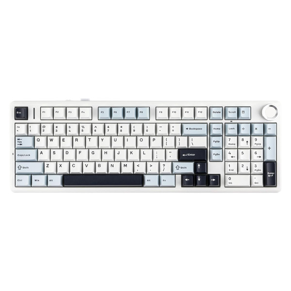 AULA F99 PRO Glacier Blue (Star Vector Switch) Claviers AULA, Ultra Pc Gamer Maroc
