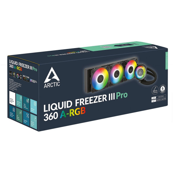 Arctic Liquid Freezer III Pro 360 A-RGB (Black) Kits Watercooling Arctic, Ultra Pc Gamer Maroc
