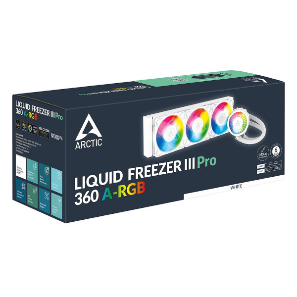 Arctic Liquid Freezer III Pro 360 A-RGB (White) Kits Watercooling Arctic, Ultra Pc Gamer Maroc