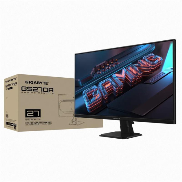 GIGABYTE GS27QA 27" 180Hz 1ms QHD Moniteurs Gigabyte, Ultra Pc Gamer Maroc