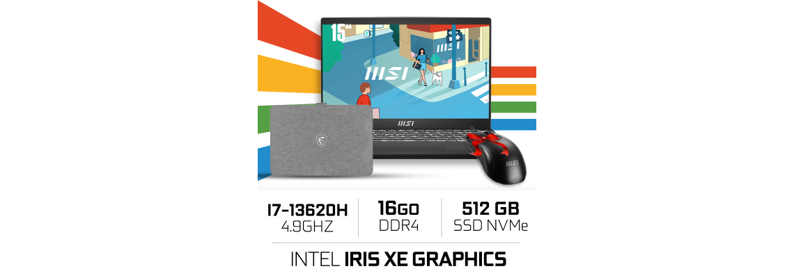 MSI MODERN 15 H C13M-297MA Intel...
