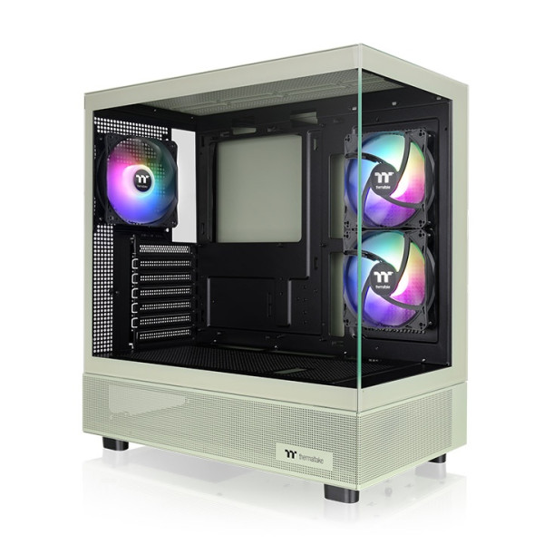 Thermaltake View 270 Plus TG ARGB Matcha Green Boitiers PC Thermaltake, Ultra Pc Gamer Maroc