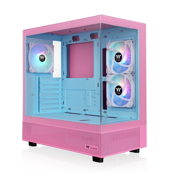 Thermaltake View 270 Plus TG ARGB Bubble Pink Boitiers PC Thermaltake, Ultra Pc Gamer Maroc