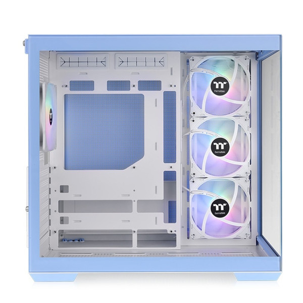 Thermaltake View 380 TG ARGB Hydrangea Blue Boitiers PC Thermaltake, Ultra Pc Gamer Maroc