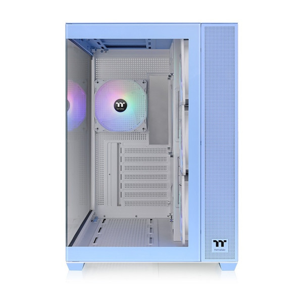 Thermaltake View 380 TG ARGB Hydrangea Blue Boitiers PC Thermaltake, Ultra Pc Gamer Maroc