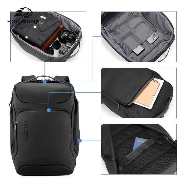 Kingsons K10164W (Black) Sac, sacoche, housse Kingsons, Ultra Pc Gamer Maroc