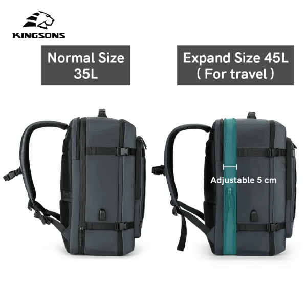 Kingsons KS3264W-B (Blue Grey) Sac, sacoche, housse Kingsons, Ultra Pc Gamer Maroc
