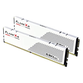 G.Skill Flare X5 Series 64Go (2x 32Go) DDR5 6000 MHz CL36 - White Mémoire vive DDR5 G.Skill, Ultra Pc Gamer Maroc