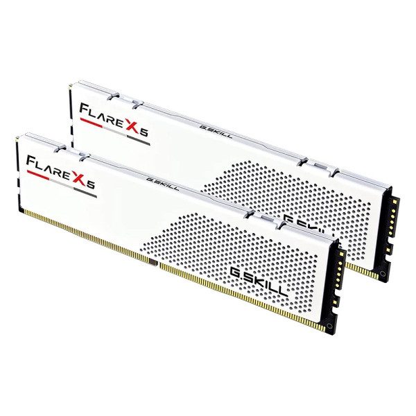 G.Skill Flare X5 Series 64Go (2x 32Go) DDR5 6000 MHz CL36 - White Mémoire vive DDR5 G.Skill, Ultra Pc Gamer Maroc