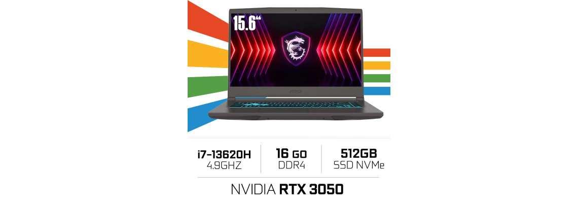 MSI Thin B13UC-3233XMA i7-13620H/16GB...