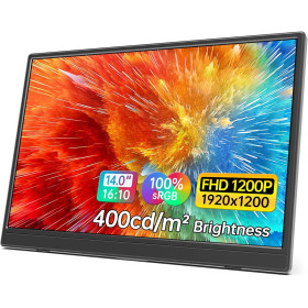 XTRMLAB M140F1 14" Portable Monitor Moniteurs portables XTRMLAB, Ultra Pc Gamer Maroc
